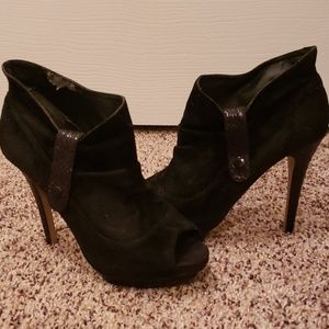Bakers Faux Suede Booties